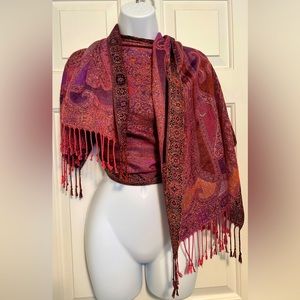 Multicolored large Croft & Barrow scarf